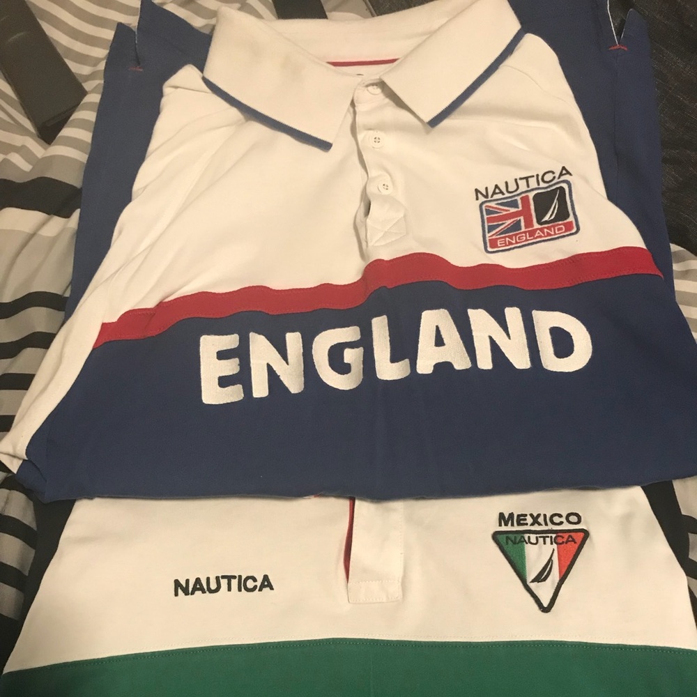 ⛔️❌sold🛑⛔️nautica polo 👕